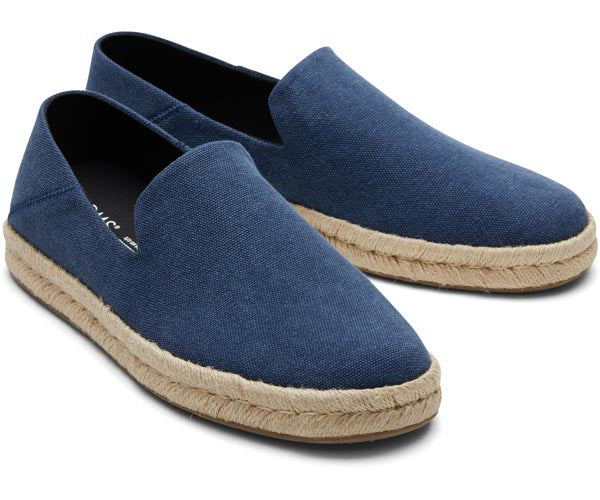 M's Santiago Recycled Cotton Canvas - Navy